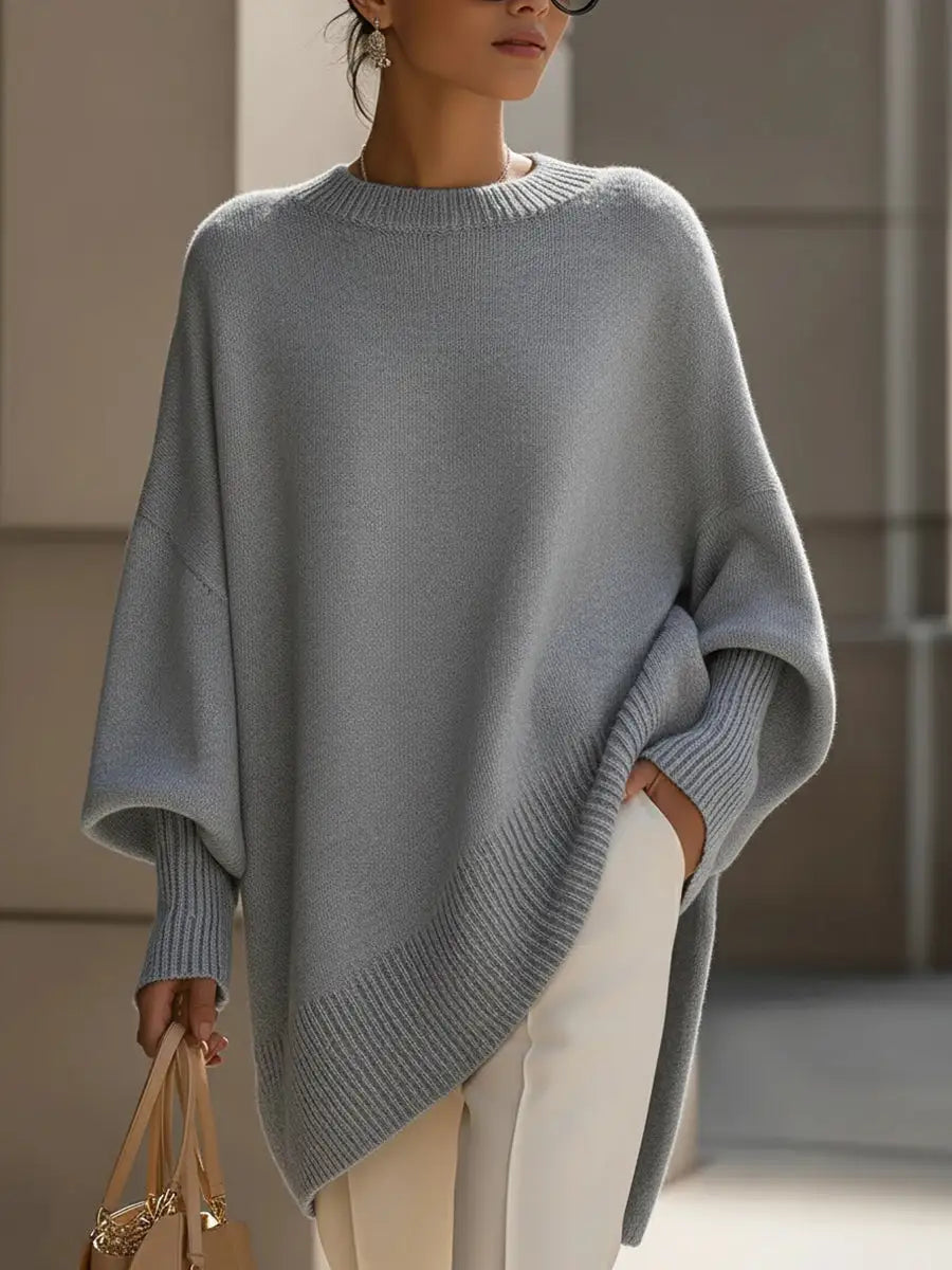 Juliana | Jersey Oversize con Cuello Amplio
