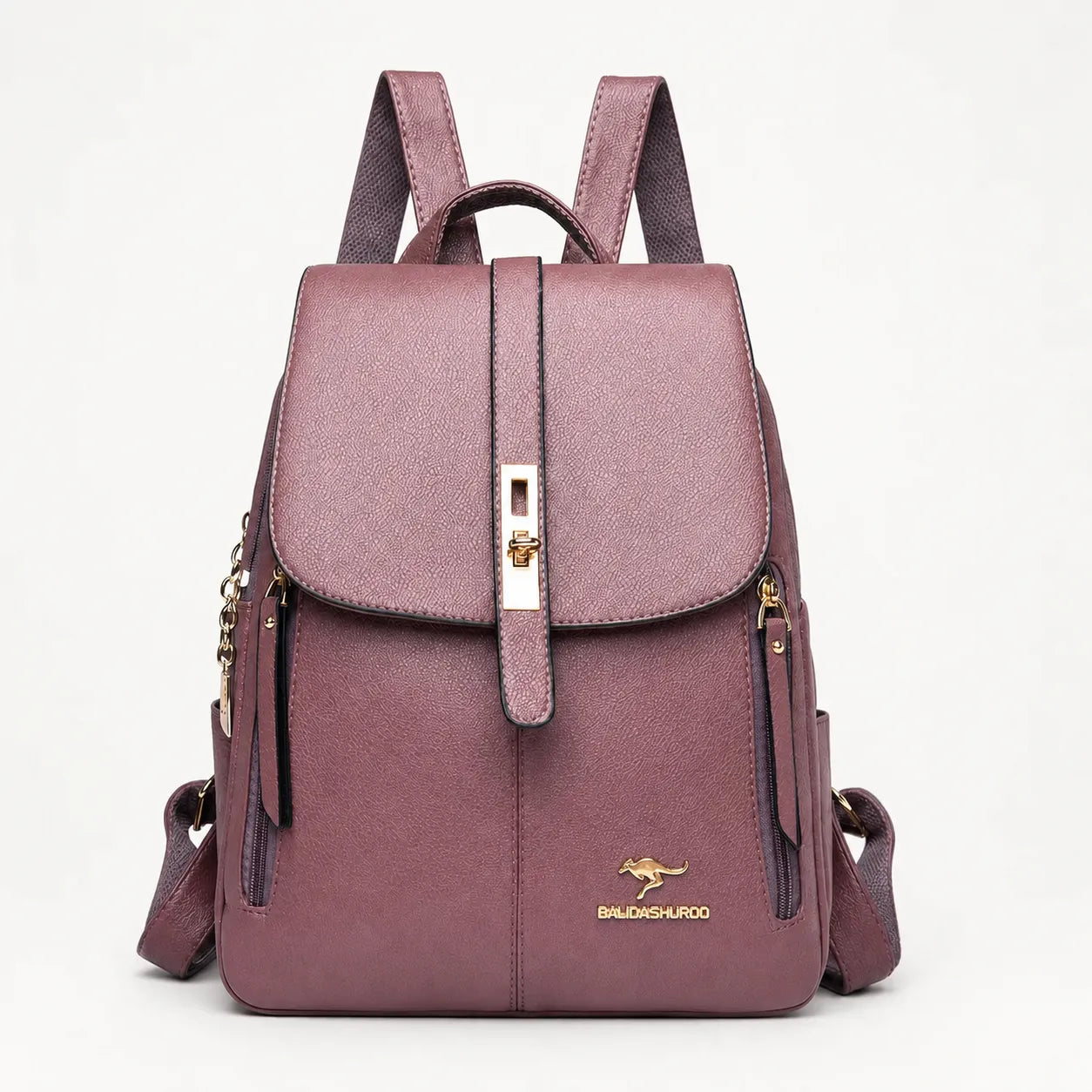Ariadna | Mochila con Cierre Giratorio Dorado
