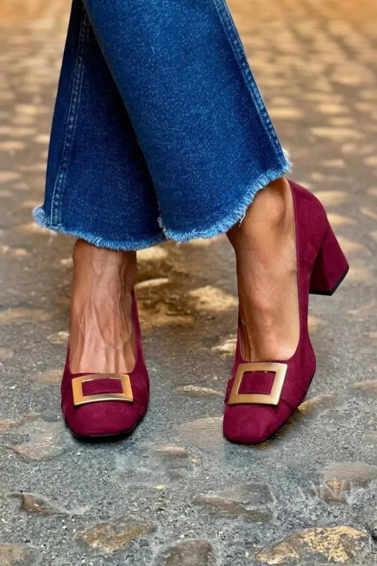 Ramona | Tacones Azules Patchwork