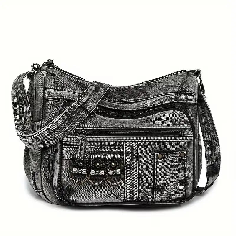 Jenna | Bolso de Hombro Vaquero