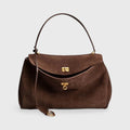 Clara | Bolso de Mano con Detalles Dorados
