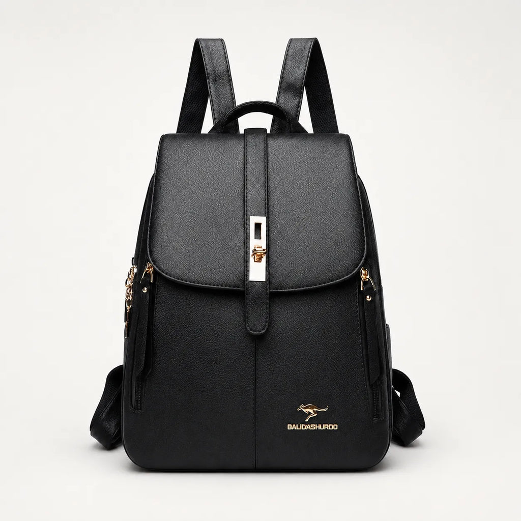 Ariadna | Mochila con Cierre Giratorio Dorado