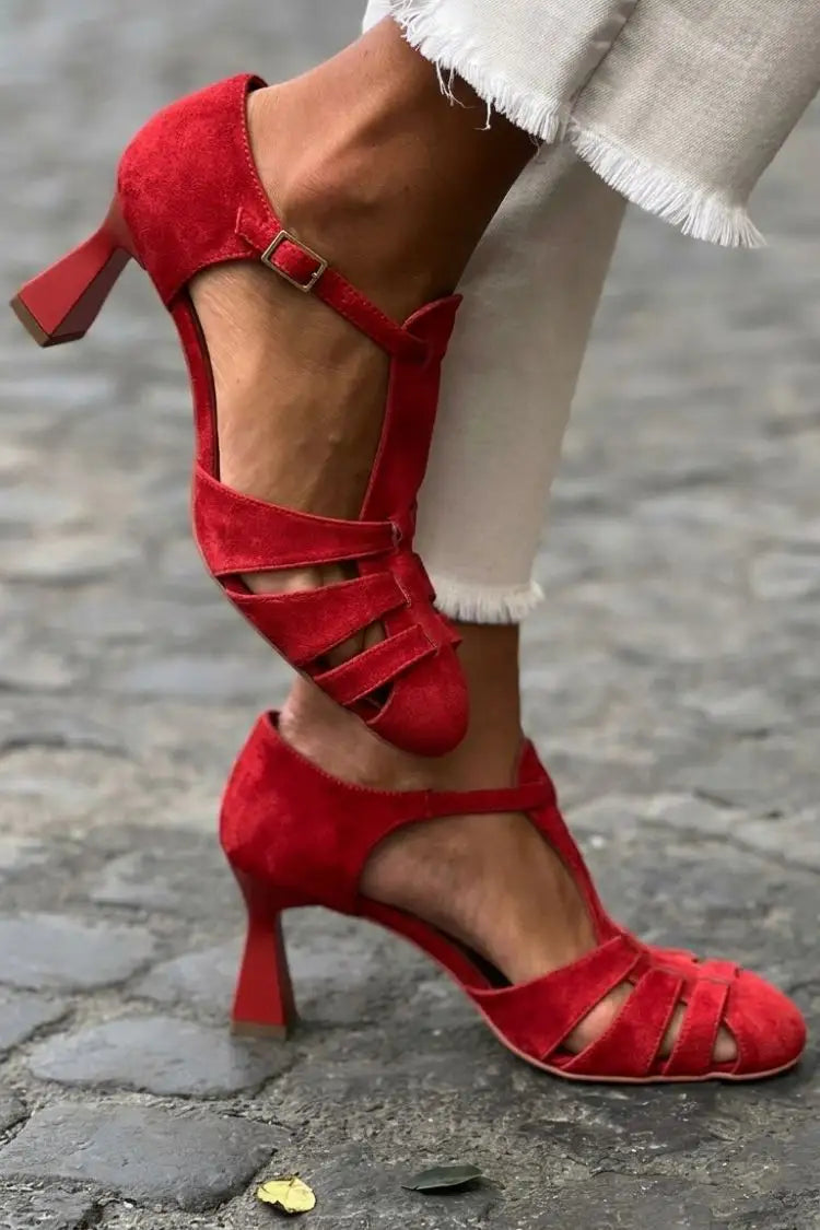 Gala | Tacones Verdes de Crochet