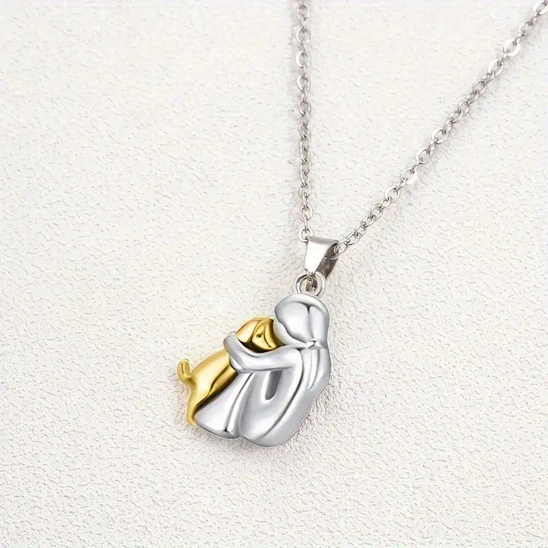 Aurona™ | Collar con Colgante Madre e Hija