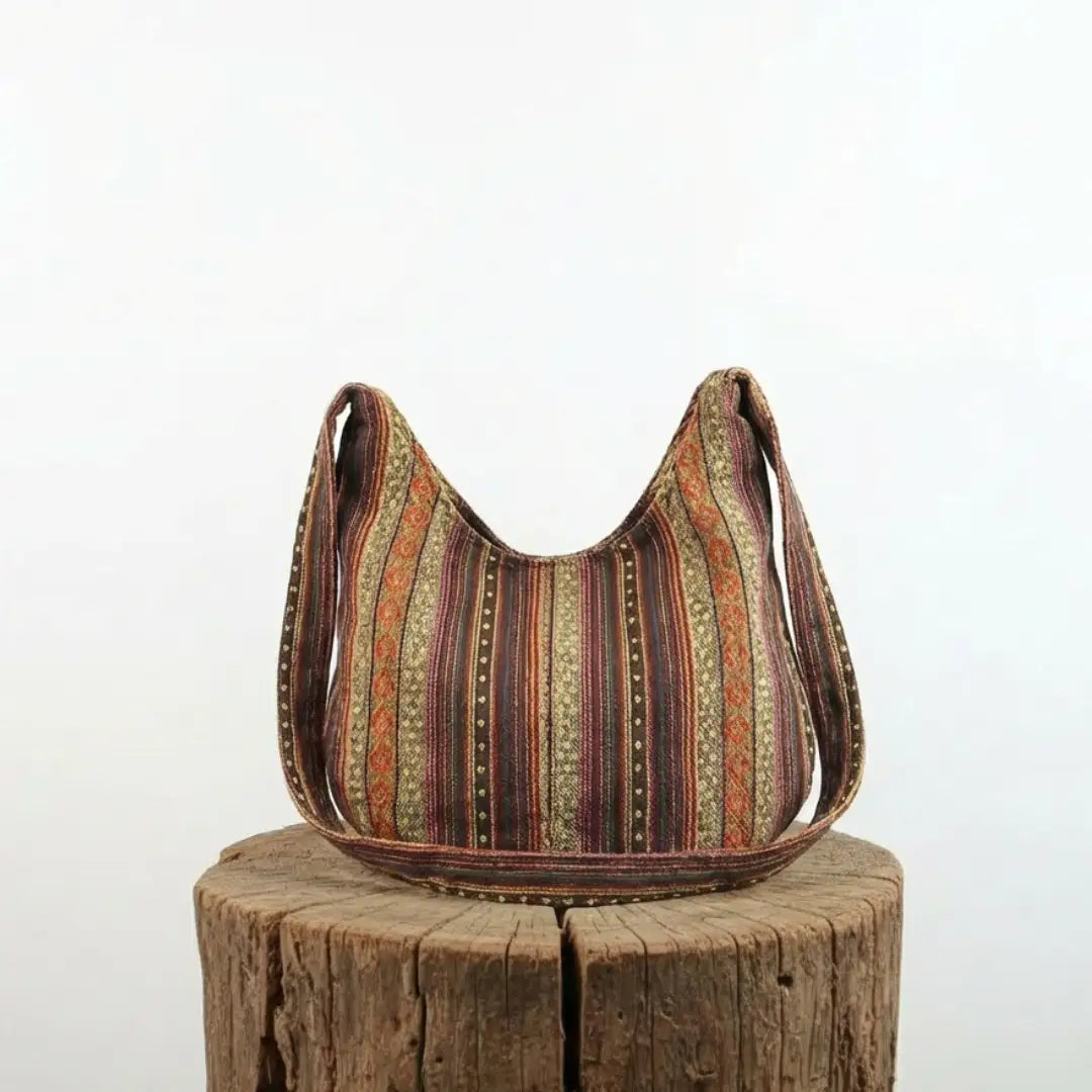 Maya | Bolso de Hombro Tejido Estilo Bohemio