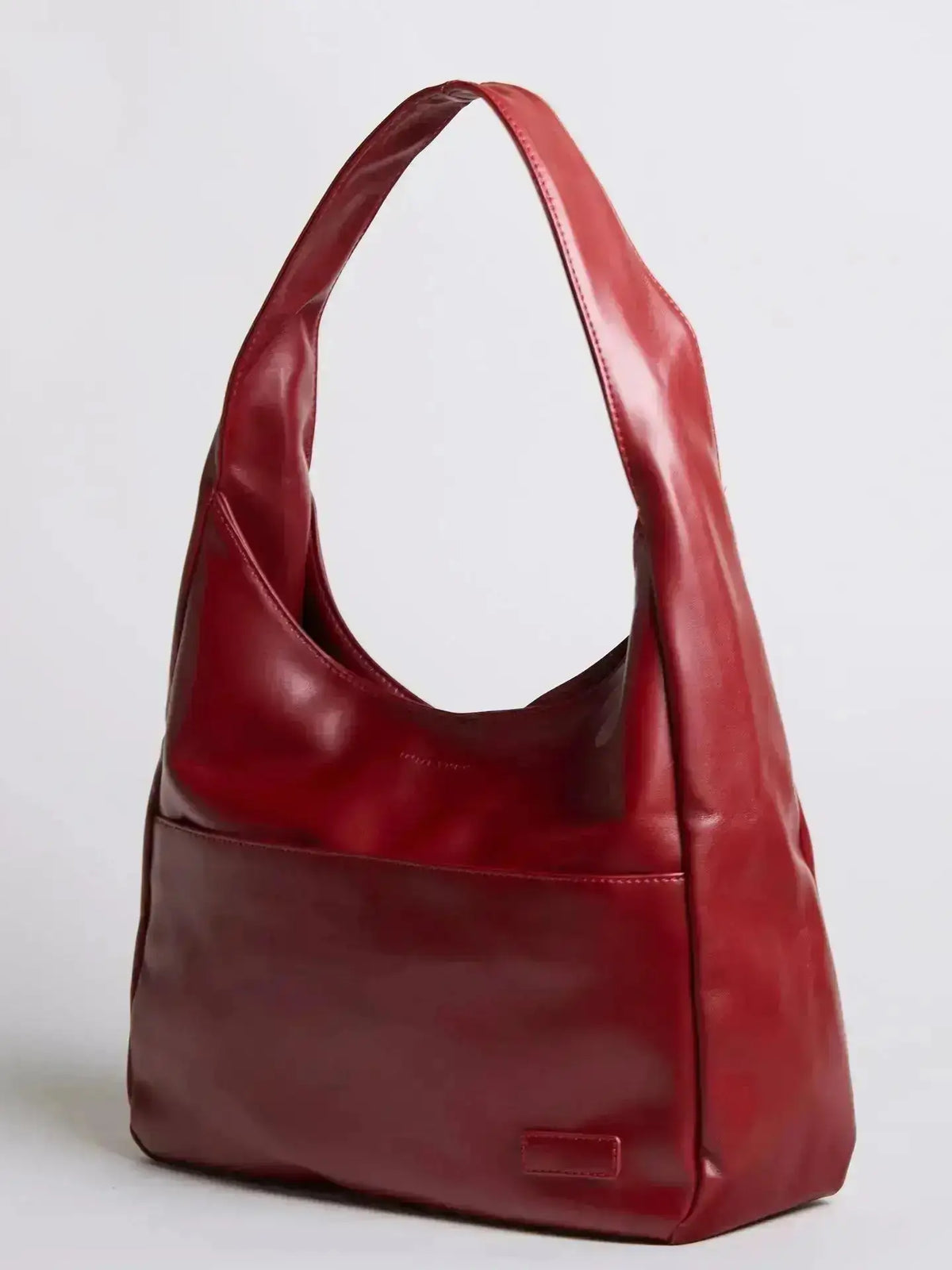 Noir Essence | Bolso Estructurado Negro Satinado