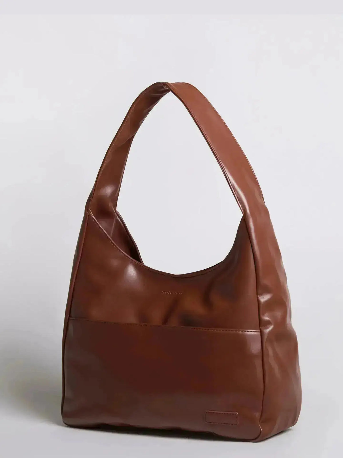 Noir Essence | Bolso Estructurado Negro Satinado