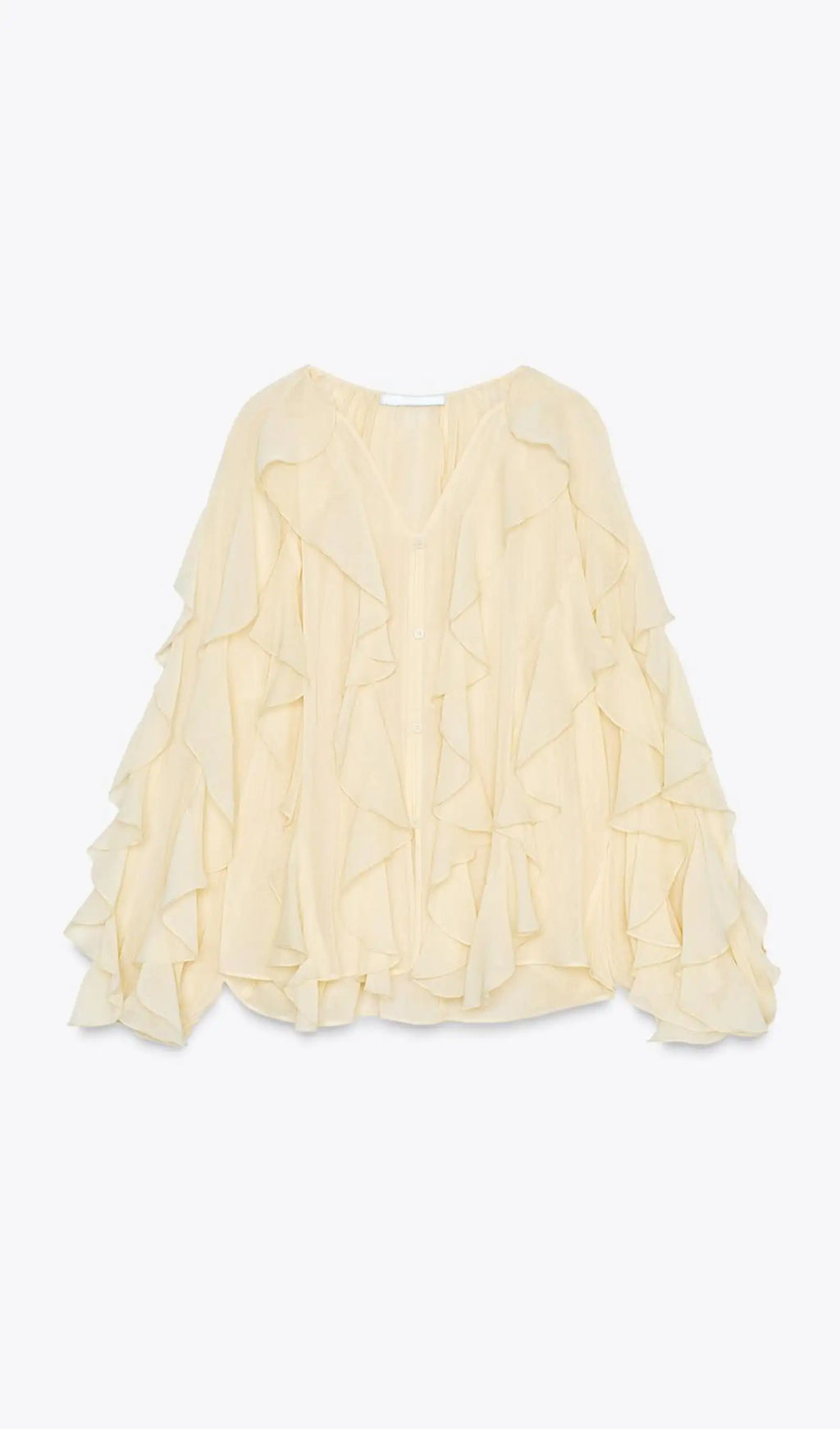 Gisela | Blusa con Volantes Elegante