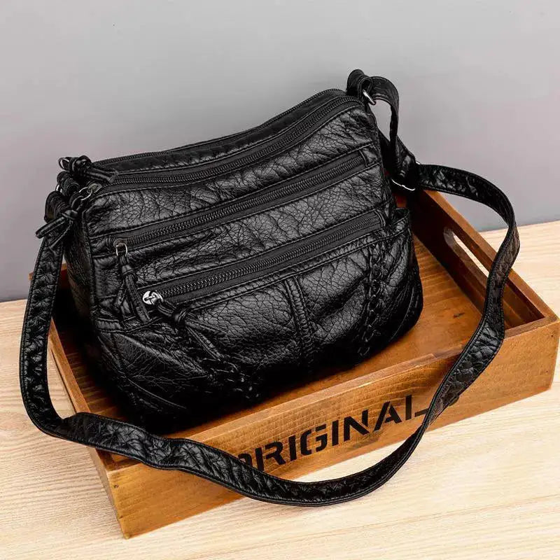 Gloria | Bolso Cruzado con Detalle Trenzado