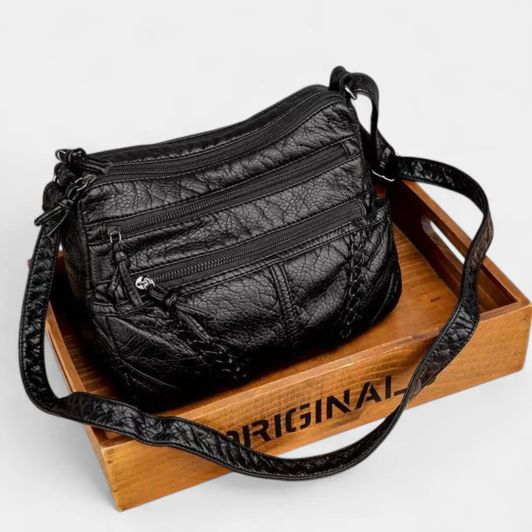 Camilèa™ | Bolso de Mano con Detalles Entrelazados