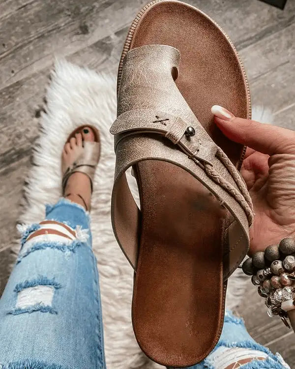 Delia | Sandalias de Confort con Plantilla Anatómica