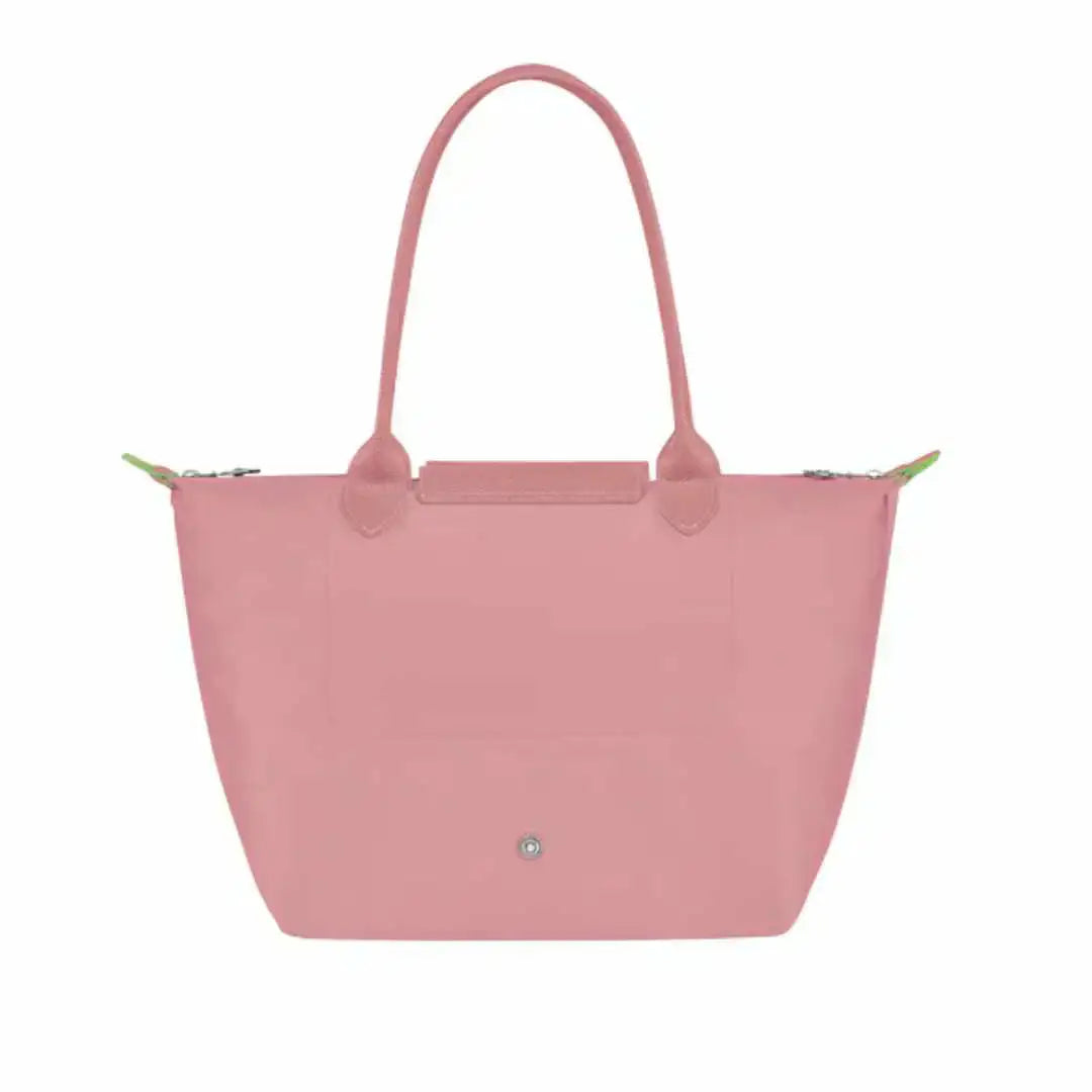 Bea | Bolso Tote Grande Plegable de Nailon, Rosa Pétalo
