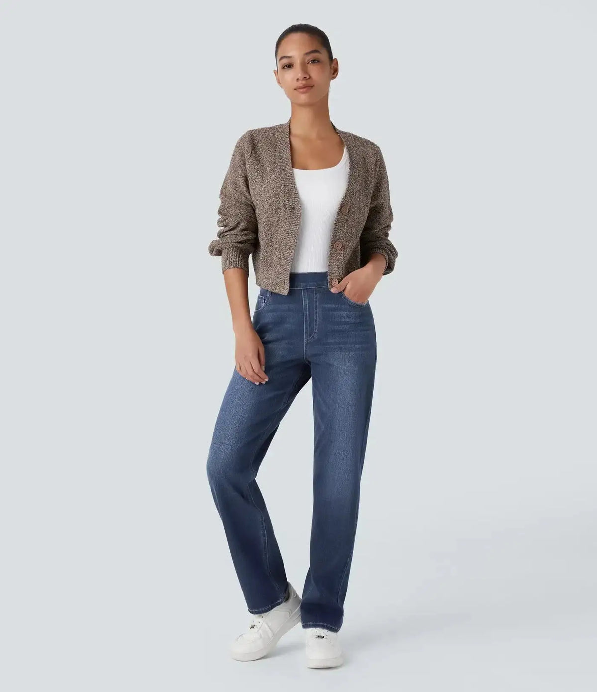 Olivia™ | Pantalón Vaquero Elástico