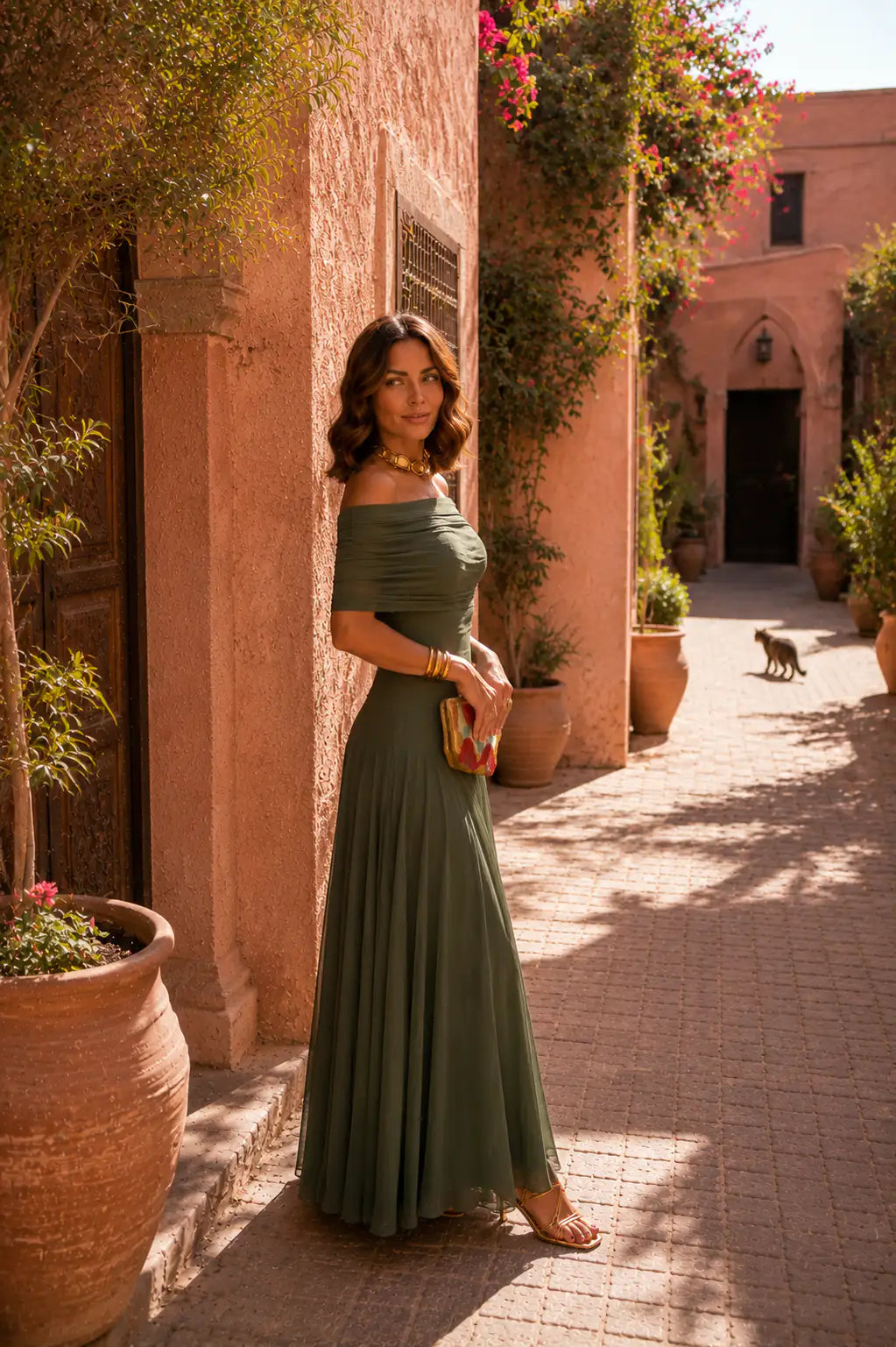 Wanda | Vestido de Toledo Verde