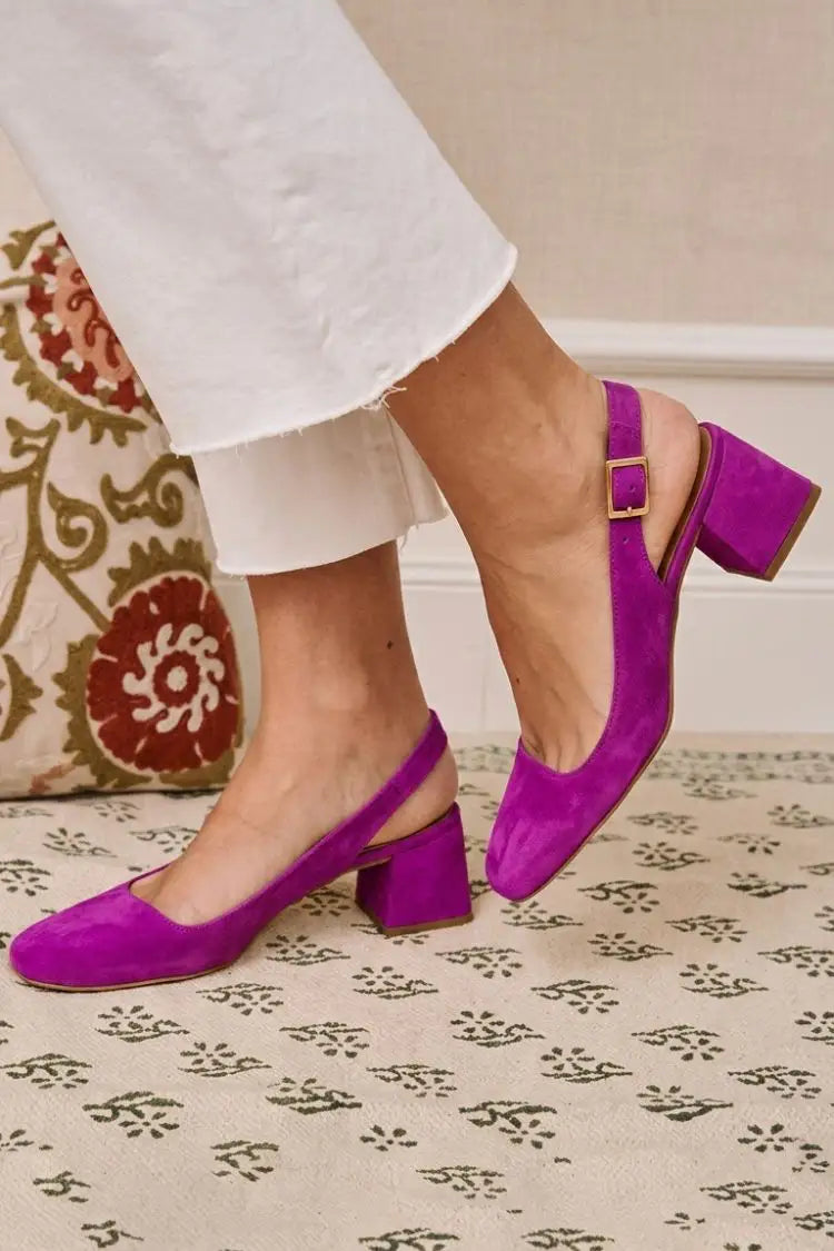 Marisol | Tacones Caqui con Hebilla