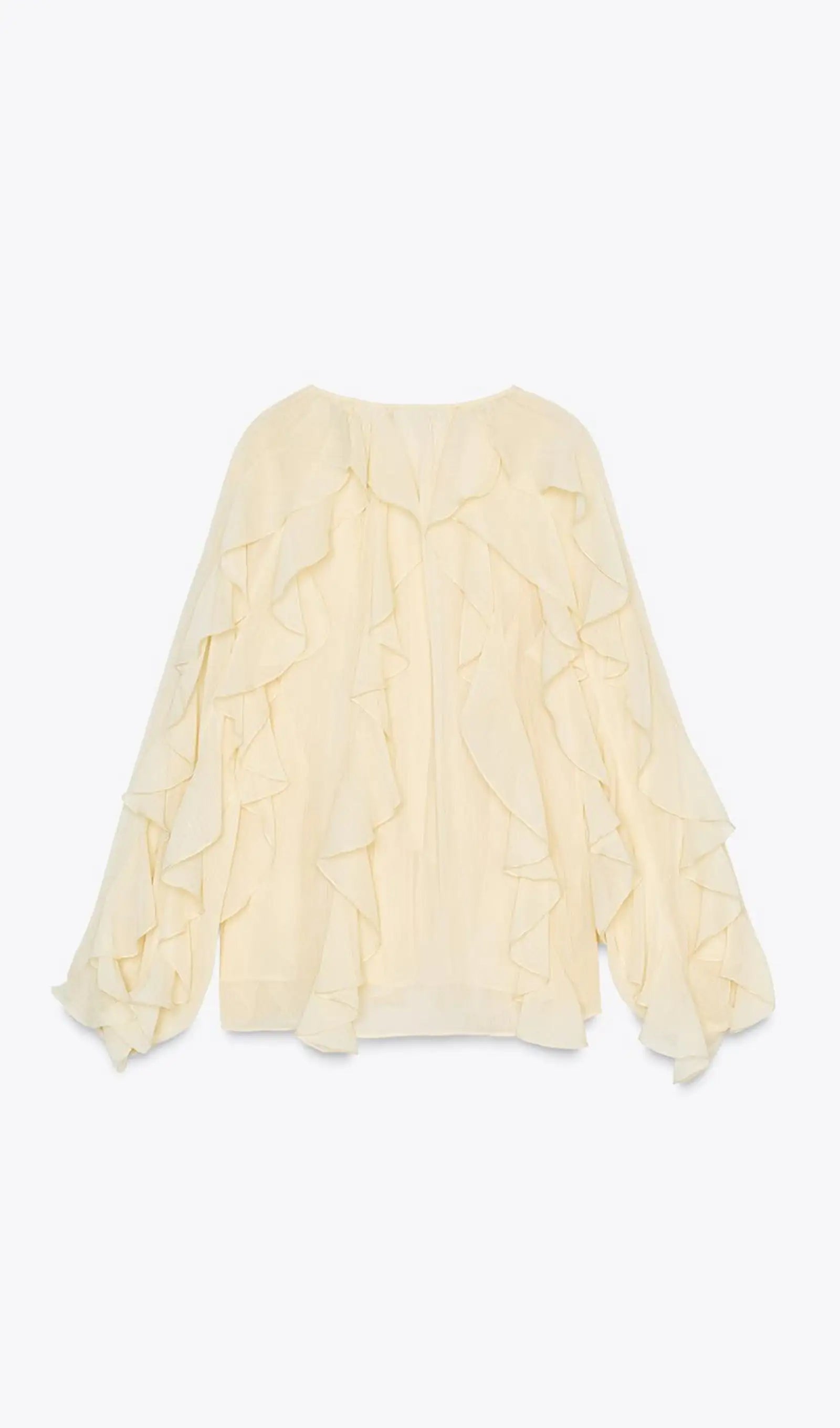 Gisela | Blusa con Volantes Elegante
