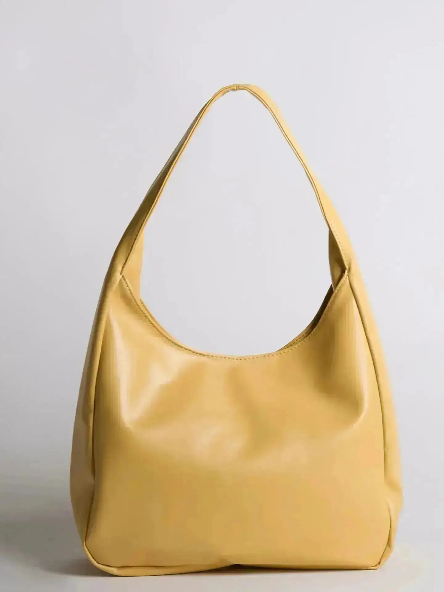 Noir Essence | Bolso Estructurado Negro Satinado