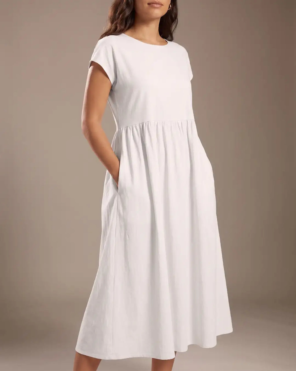 Sandra | Gabriela™ — Vestido Fluido para una Elegancia Atemporal