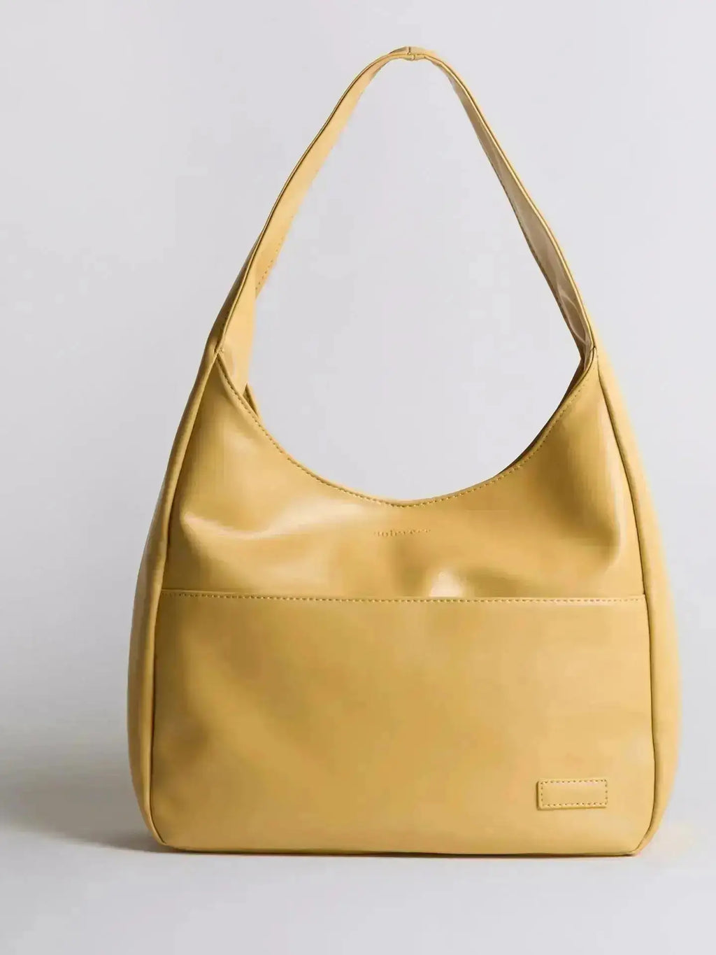 Noir Essence | Bolso Estructurado Negro Satinado