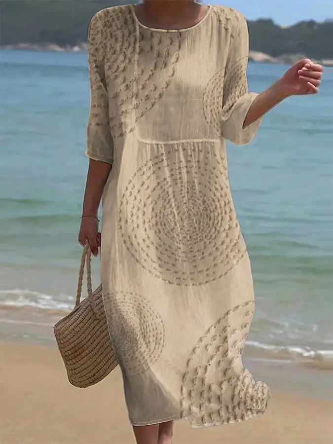 Tara | Vestido Casual Bordado