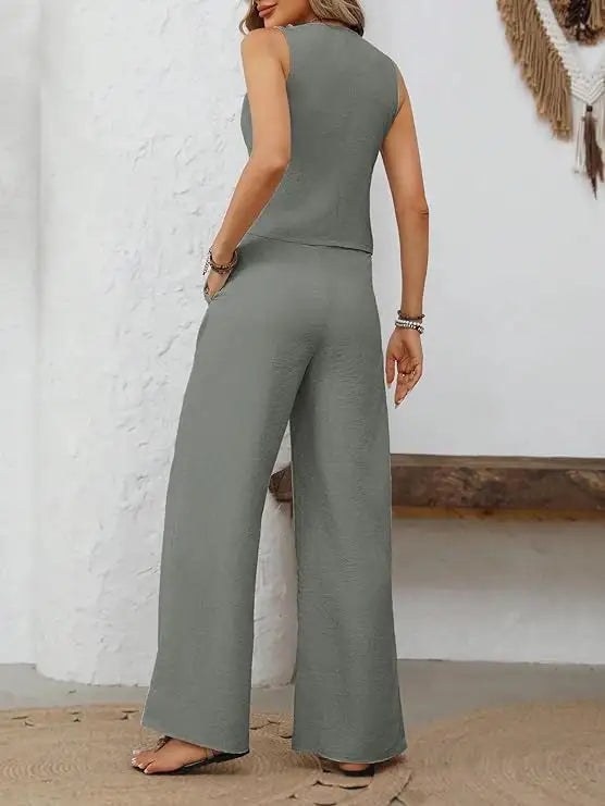 Sofía | Conjunto de Chaleco y Pantalón