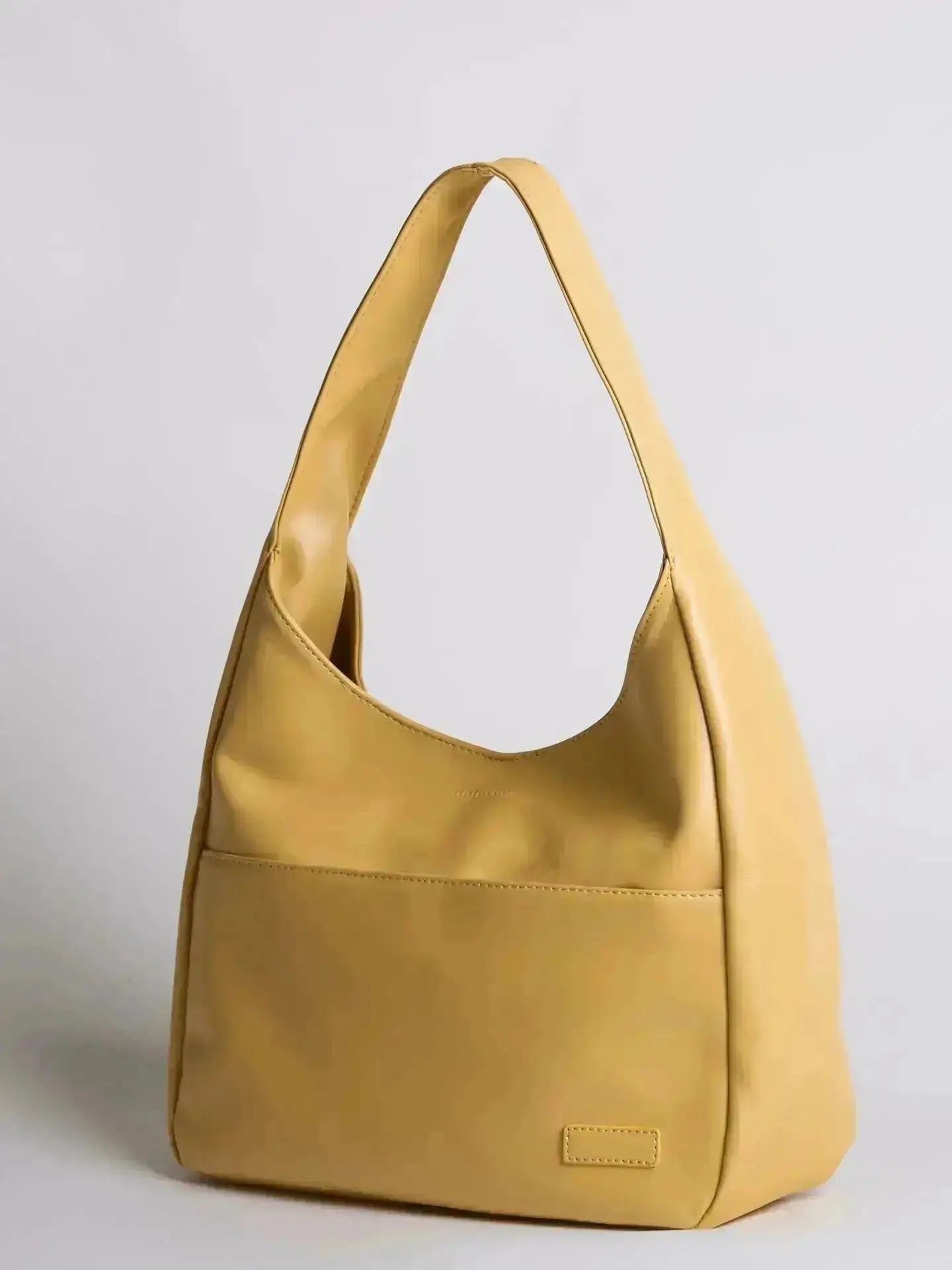 Noir Essence | Bolso Estructurado Negro Satinado