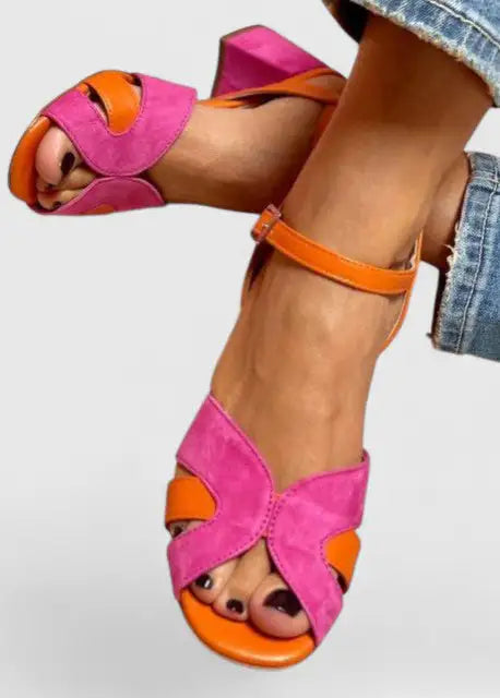 Paulina | Sandalias de Tacón Cómodas
