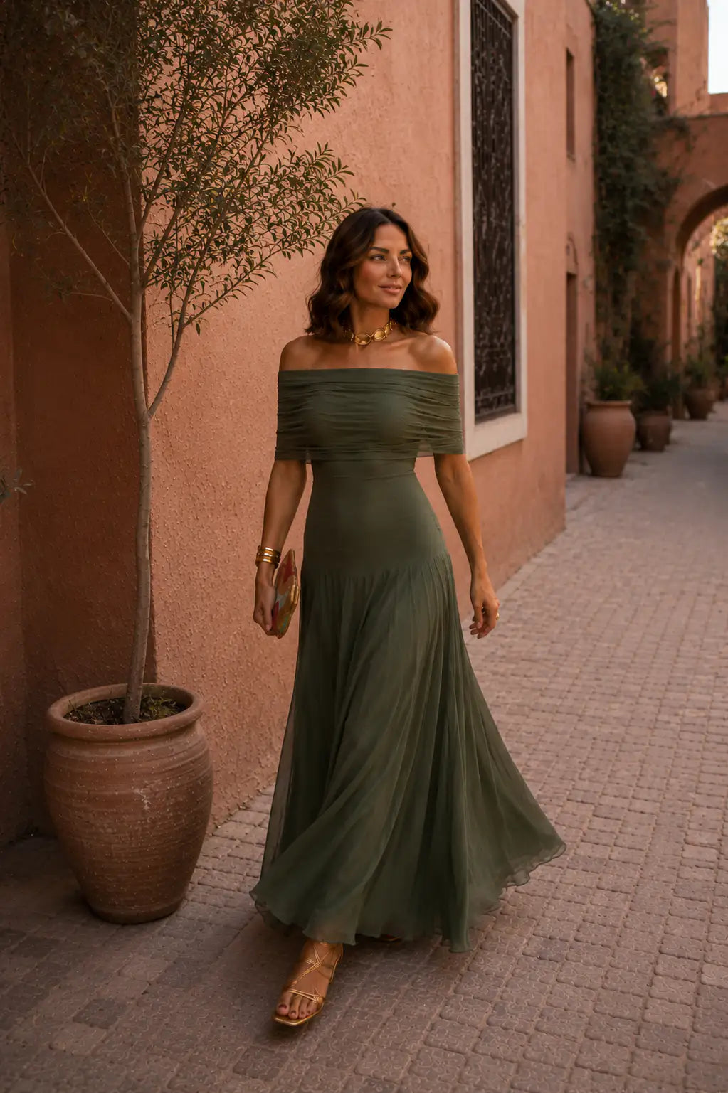Wanda | Vestido de Toledo Verde