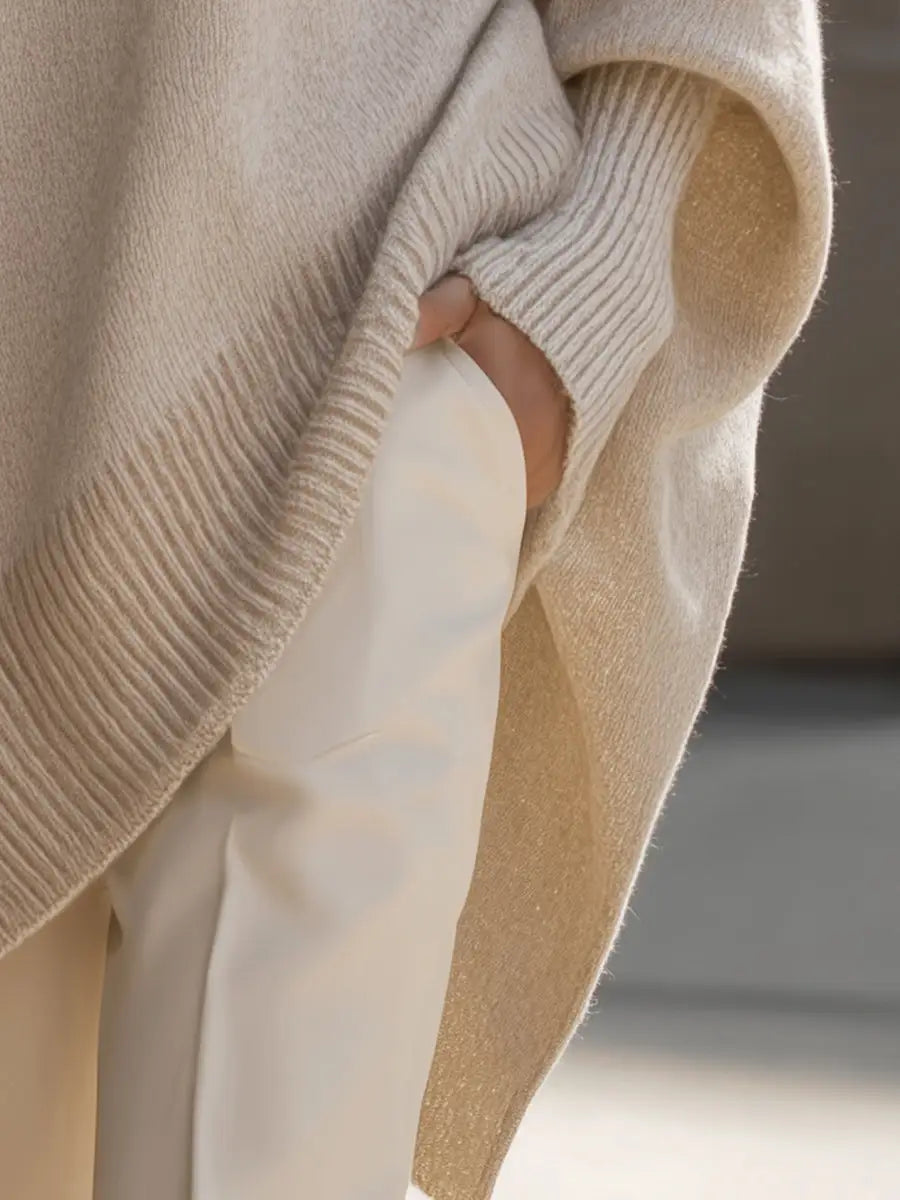 Juliana | Jersey Oversize con Cuello Amplio