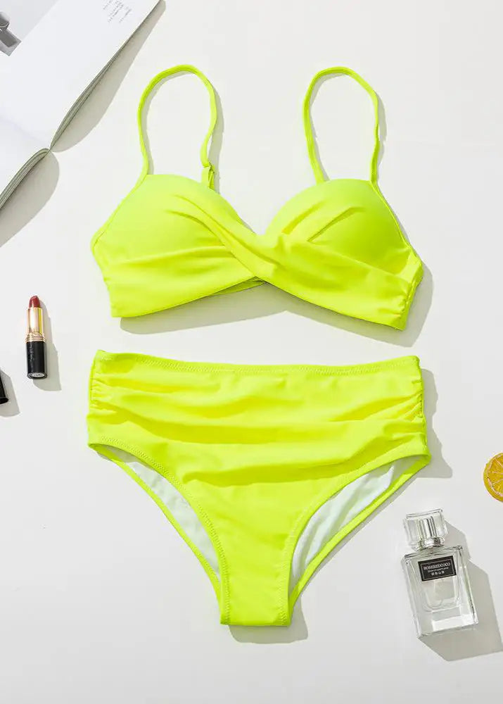 CALA | Bikini con top cruzado
