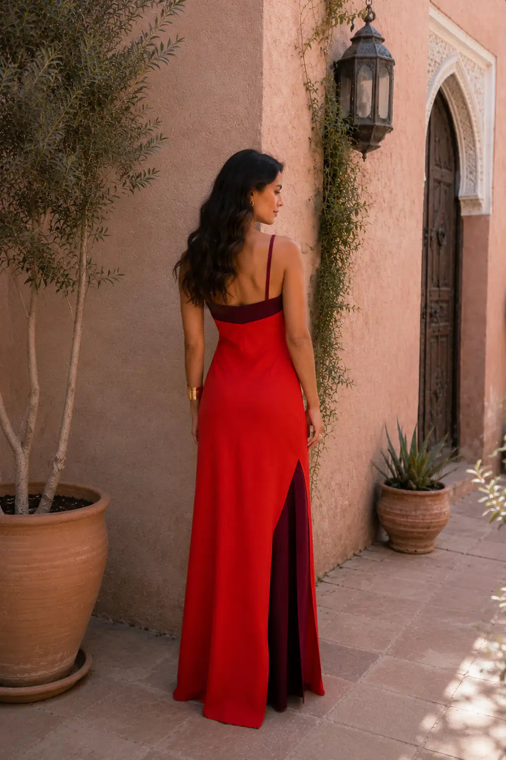 Tea | Vestido Oasis Rojo