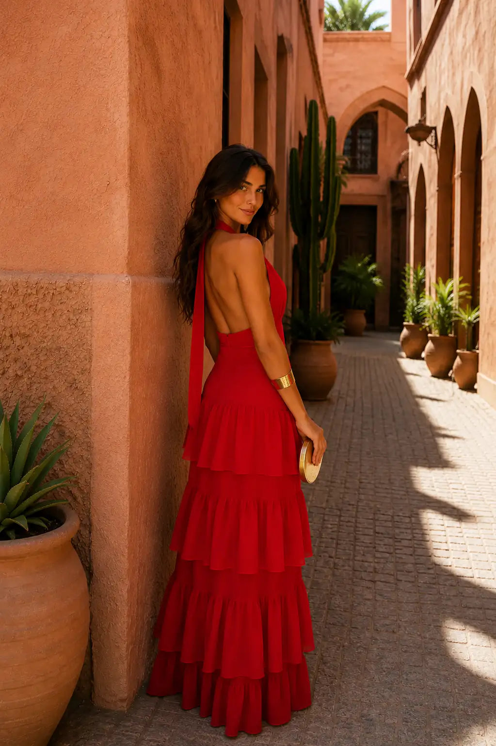 Manila | Vestido Rojo