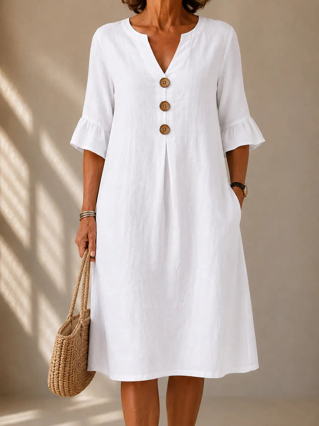 Audrey™ | Vestido con botones