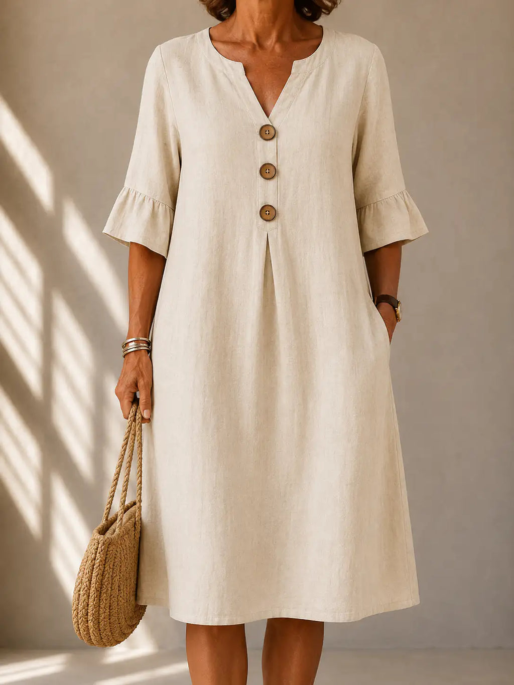 Eleanor™ | Vestido con botones