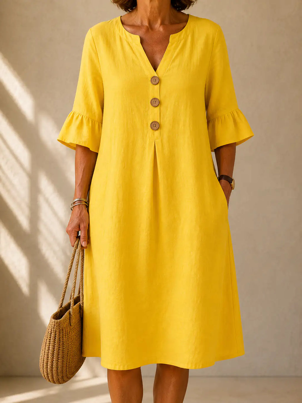 Charlotte™ | Vestido con Botones
