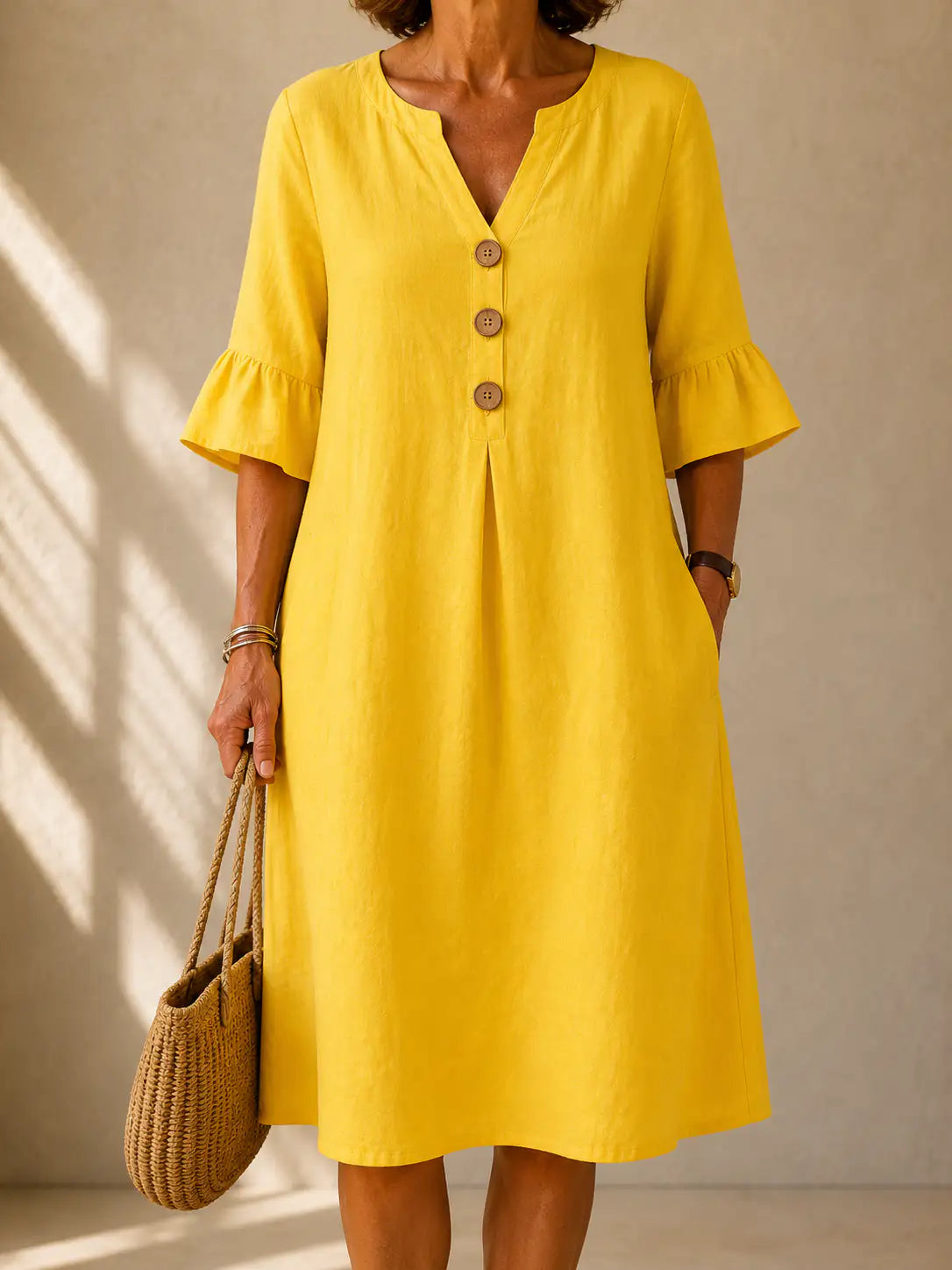 Charlotte™ | Vestido con Botones