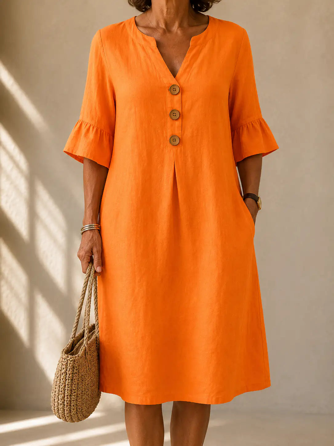 Hazel™ | Vestido con Botones