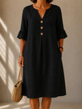 Sylvia™ | Vestido con botones