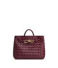 Mini Shopper Trenzado con Lazo | Bolso de Mano