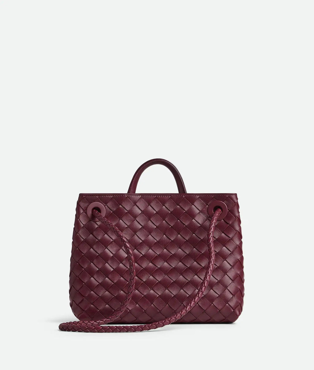 Mini Shopper Trenzado con Lazo | Bolso de Mano