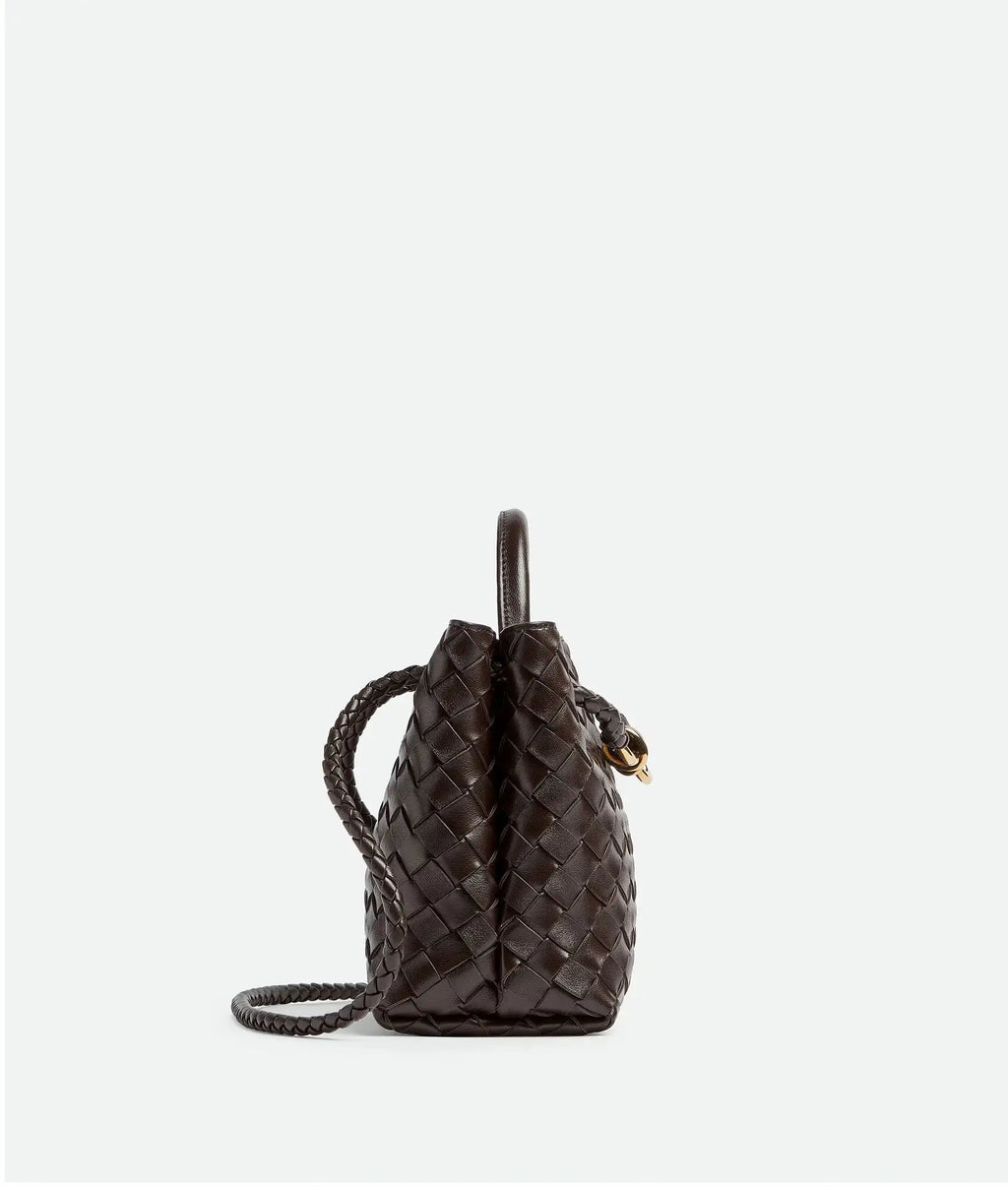 Mini Shopper Trenzado con Lazo | Bolso de Mano