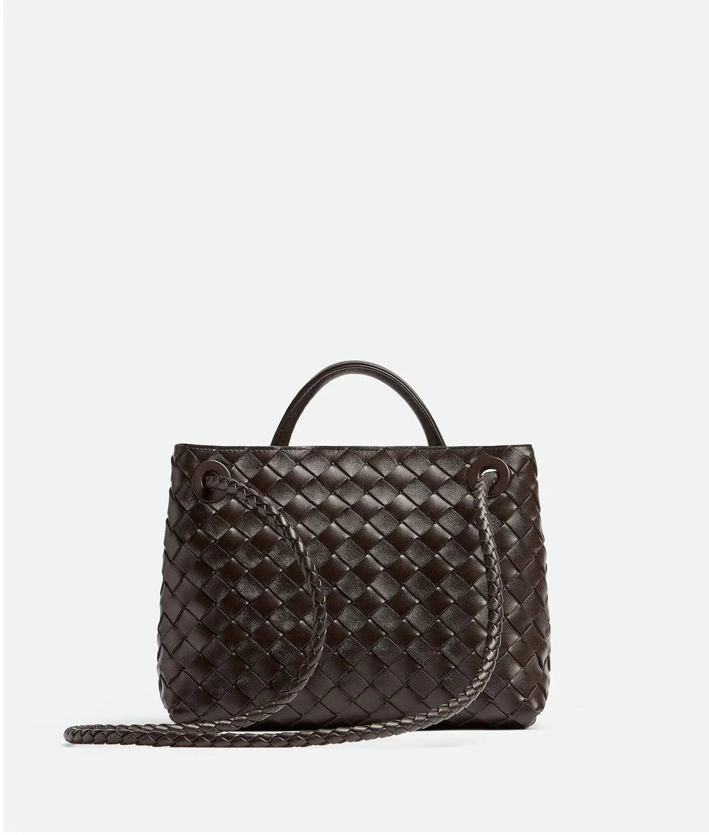 Mini Shopper Trenzado con Lazo | Bolso de Mano