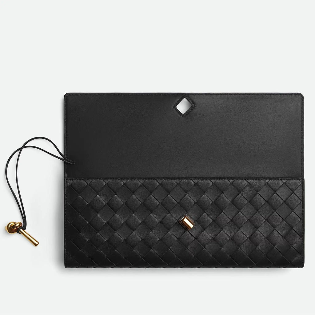Eclipse | Clutch Alargado de Tejido Trenzado