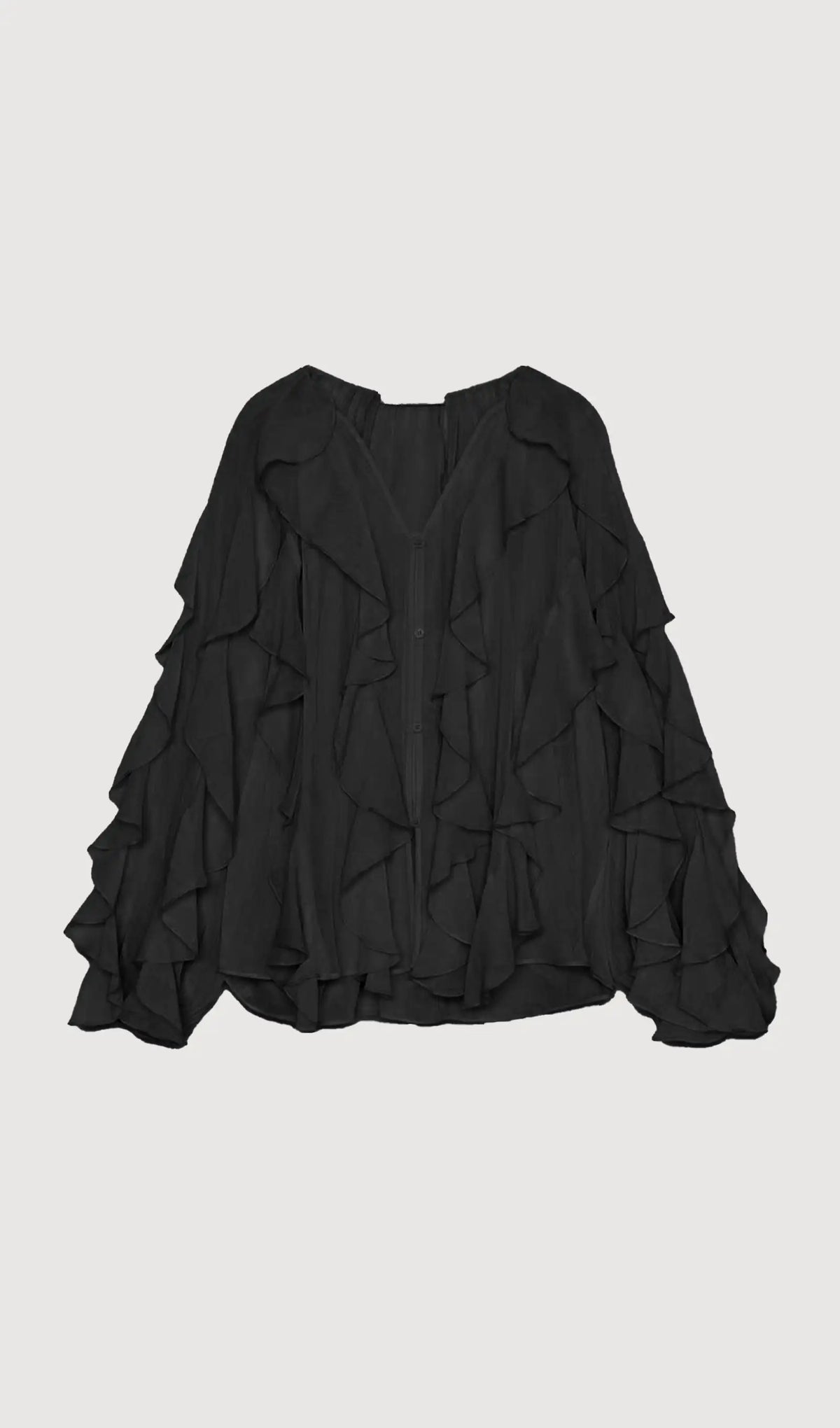 Gisela | Blusa con Volantes Elegante