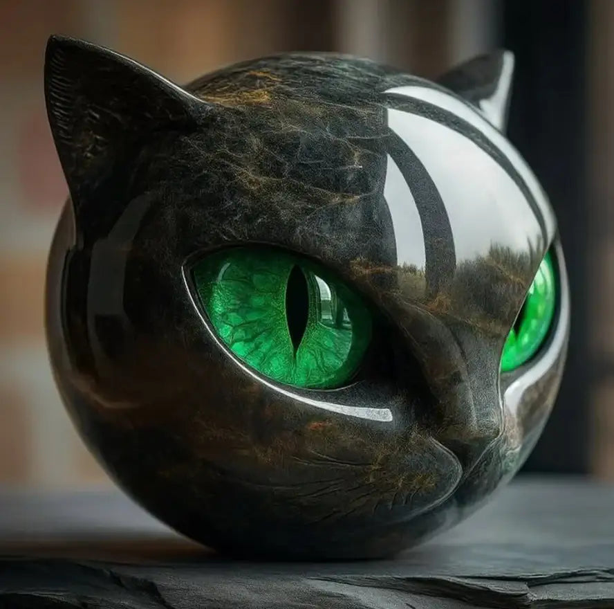 Escultura decorativa de gato — Nixtar™