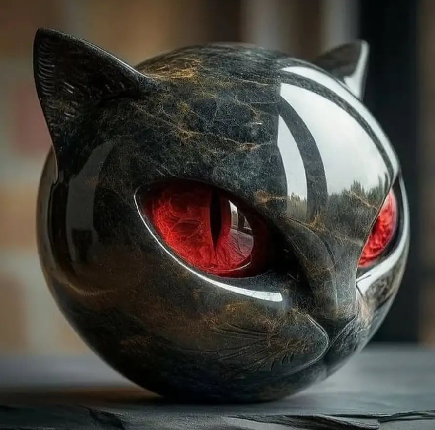 Escultura decorativa de gato — Nixtar™