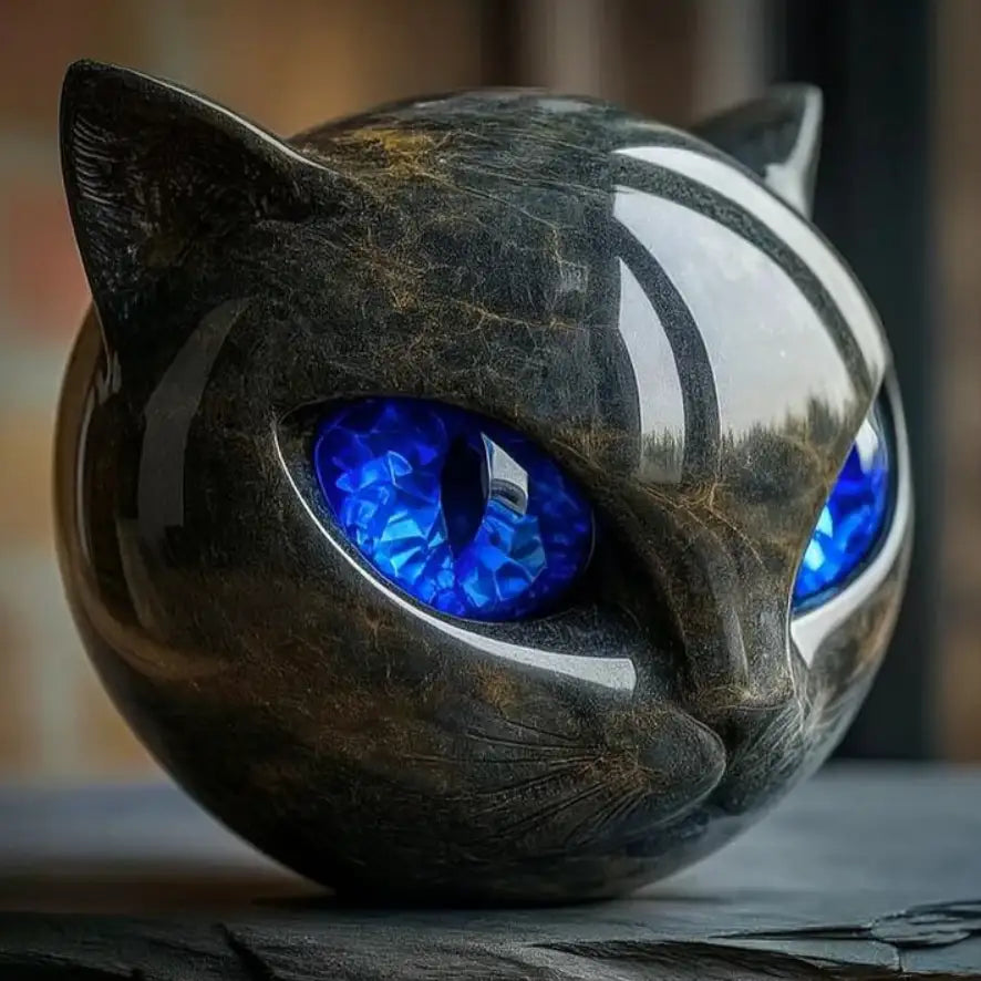 Escultura decorativa de gato — Nixtar™
