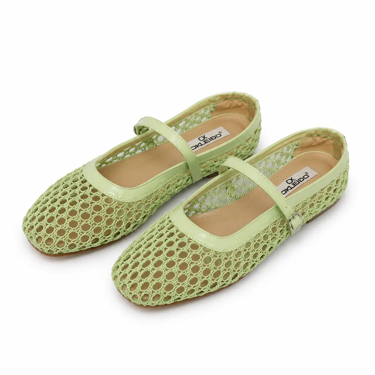 Valcenza™ | Mules de Malla Transpirable con Hebilla