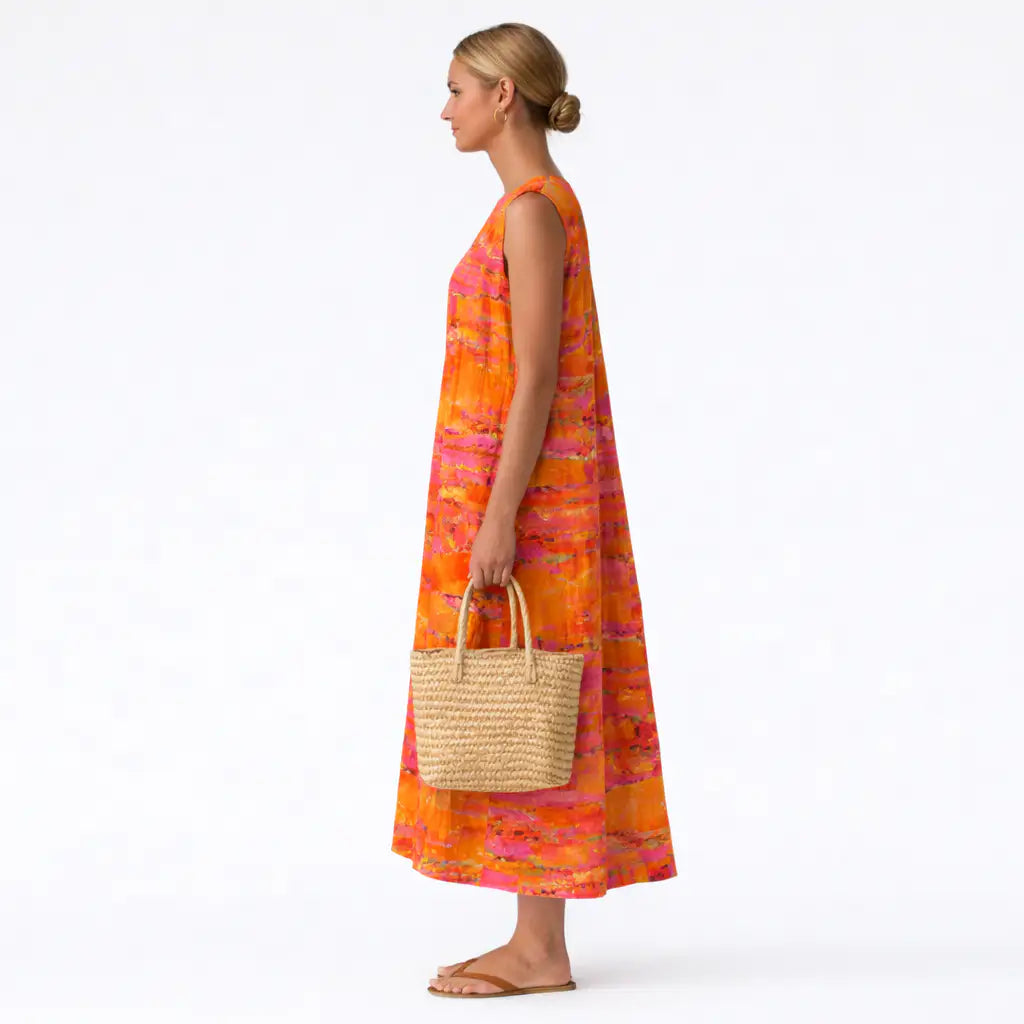 Laura™ | Vestido Midi Cotidiano