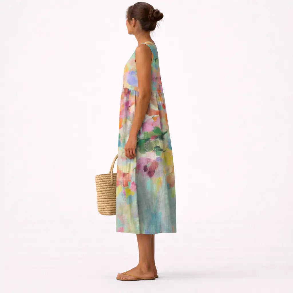 Karla™ | Vestido Midi Multicolor Elegante